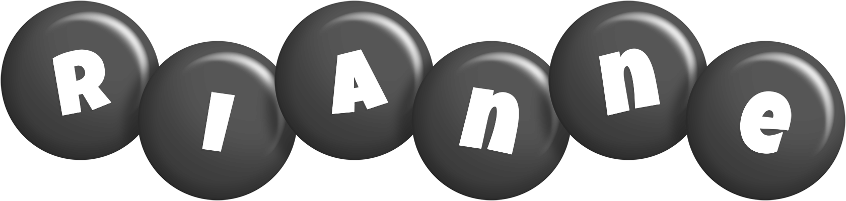 Rianne candy-black logo