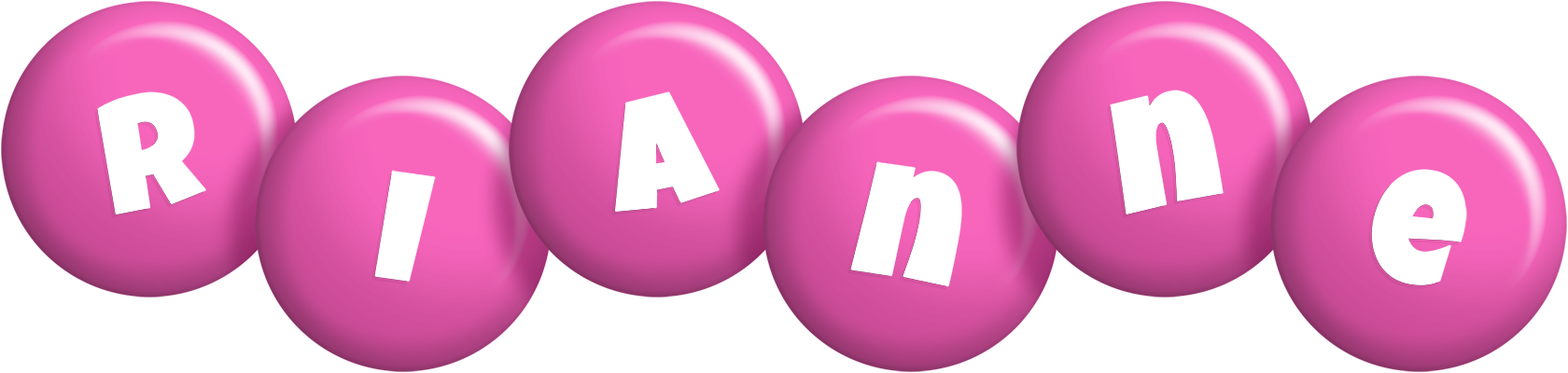 Rianne candy-pink logo
