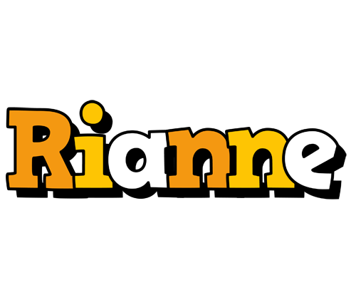 Rianne cartoon logo