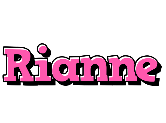 Rianne girlish logo