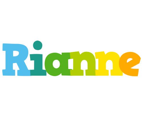 Rianne rainbows logo