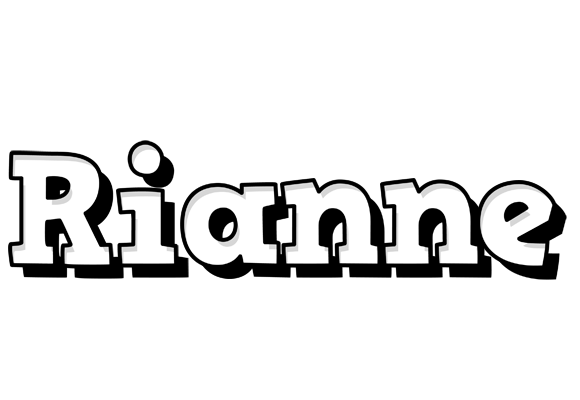 Rianne snowing logo
