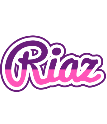 Riaz cheerful logo