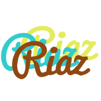 Riaz cupcake logo