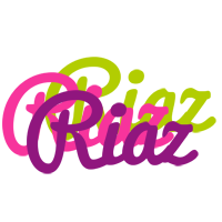 Riaz flowers logo