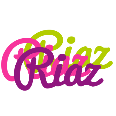 Riaz flowers logo