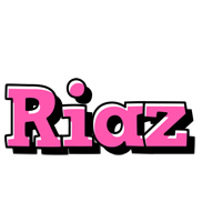 Riaz girlish logo