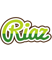 Riaz golfing logo