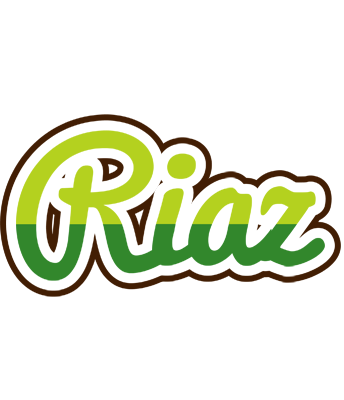 Riaz golfing logo