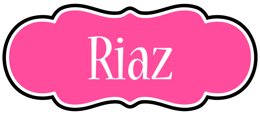 Riaz invitation logo