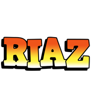 Riaz sunset logo