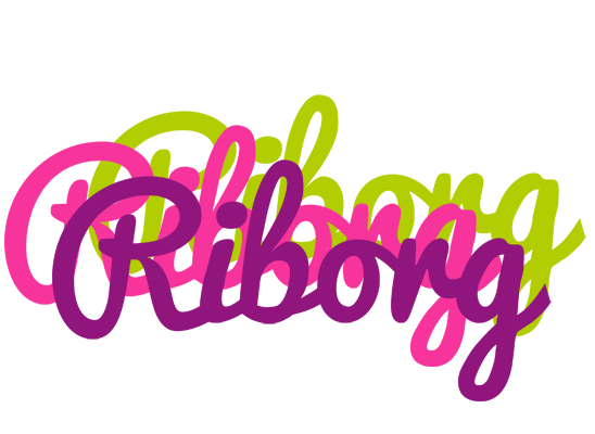 Riborg flowers logo