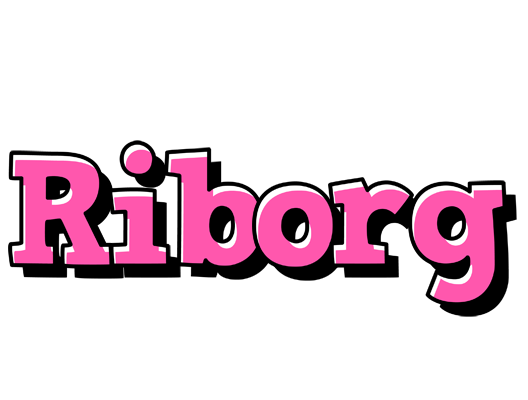 Riborg girlish logo