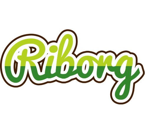 Riborg golfing logo