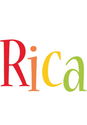 Rica birthday logo