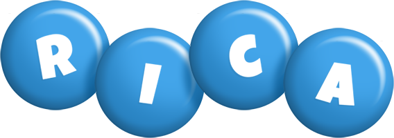 Rica candy-blue logo