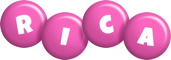 Rica candy-pink logo