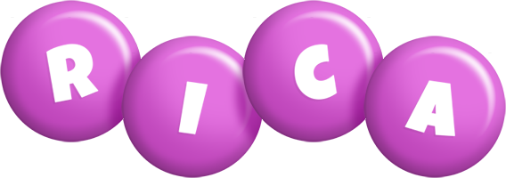 Rica candy-purple logo