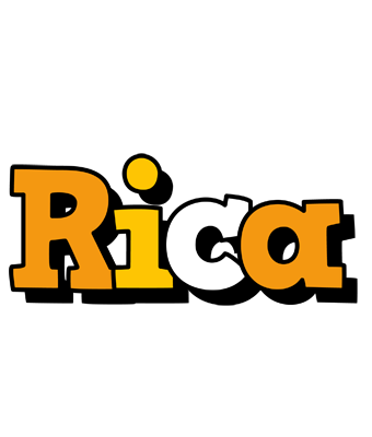 Rica cartoon logo