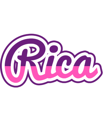 Rica cheerful logo
