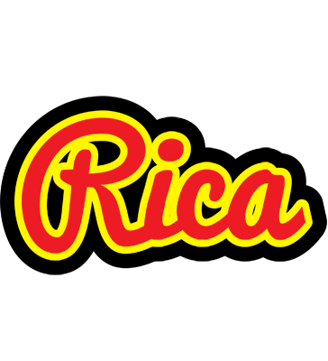 Rica fireman logo