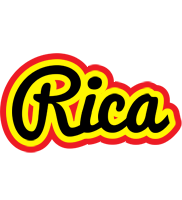 Rica flaming logo