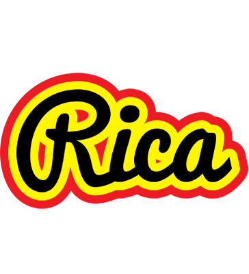 Rica flaming logo