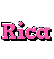 Rica girlish logo