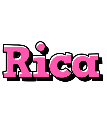 Rica girlish logo