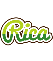 Rica golfing logo