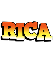 Rica sunset logo