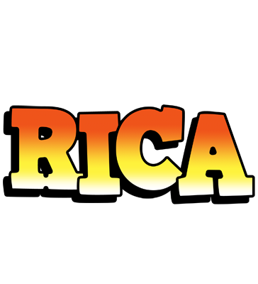 Rica sunset logo