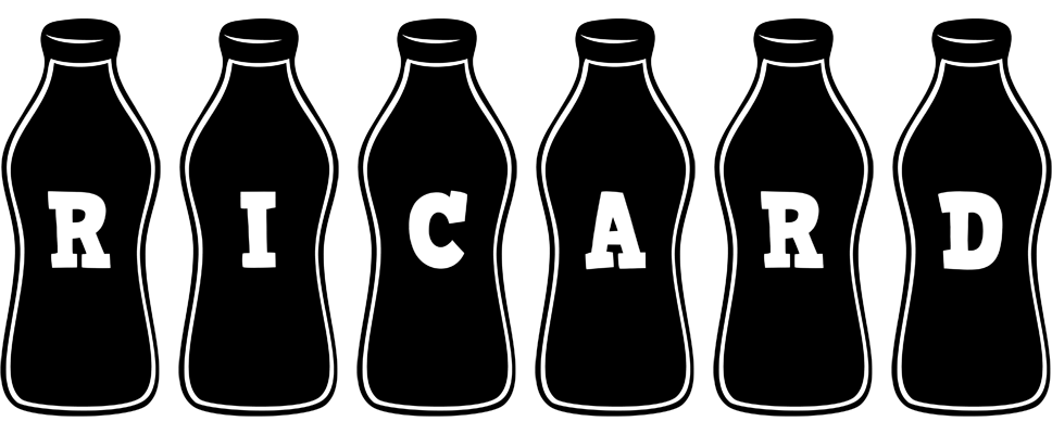 Ricard bottle logo