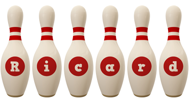 Ricard bowling-pin logo