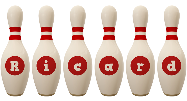 Ricard bowling-pin logo