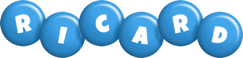 Ricard candy-blue logo