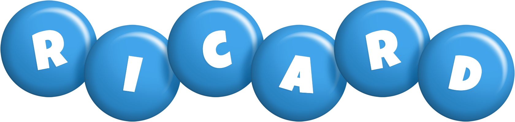 Ricard candy-blue logo