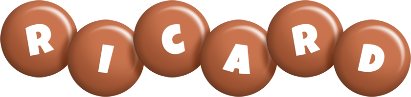 Ricard candy-brown logo