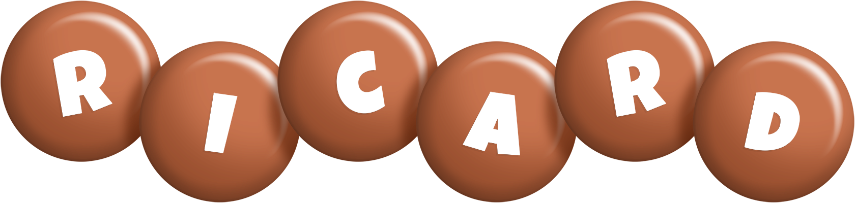 Ricard candy-brown logo