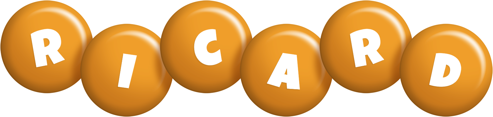 Ricard candy-orange logo