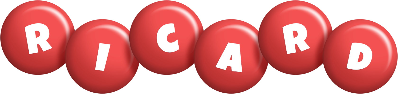 Ricard candy-red logo