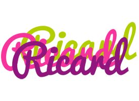 Ricard flowers logo