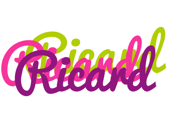 Ricard flowers logo