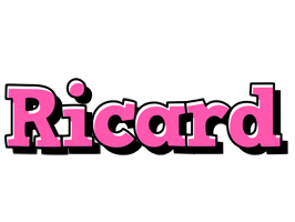 Ricard girlish logo