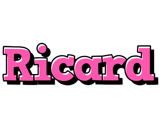 Ricard girlish logo