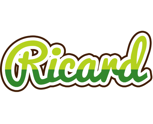 Ricard golfing logo