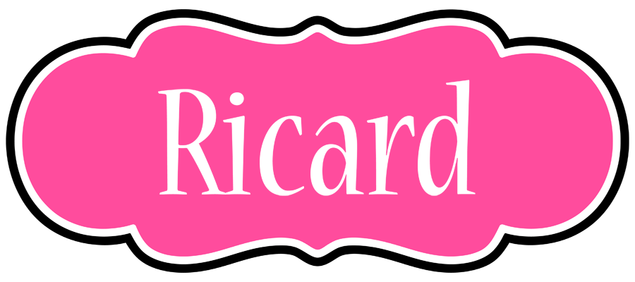 Ricard invitation logo