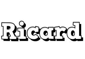 Ricard snowing logo