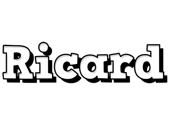 Ricard snowing logo
