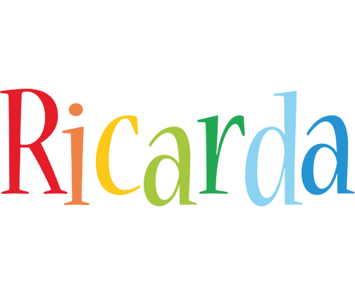 Ricarda birthday logo